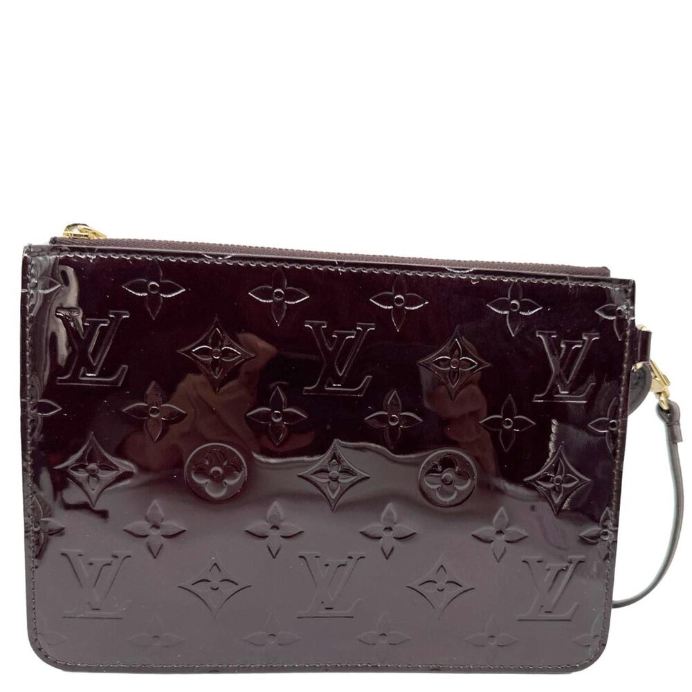 Louis Vuitton Monogram Vernis Wristlet Amarante - Picture 3 of 11